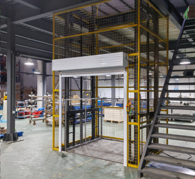 进贤食品厂物料提升